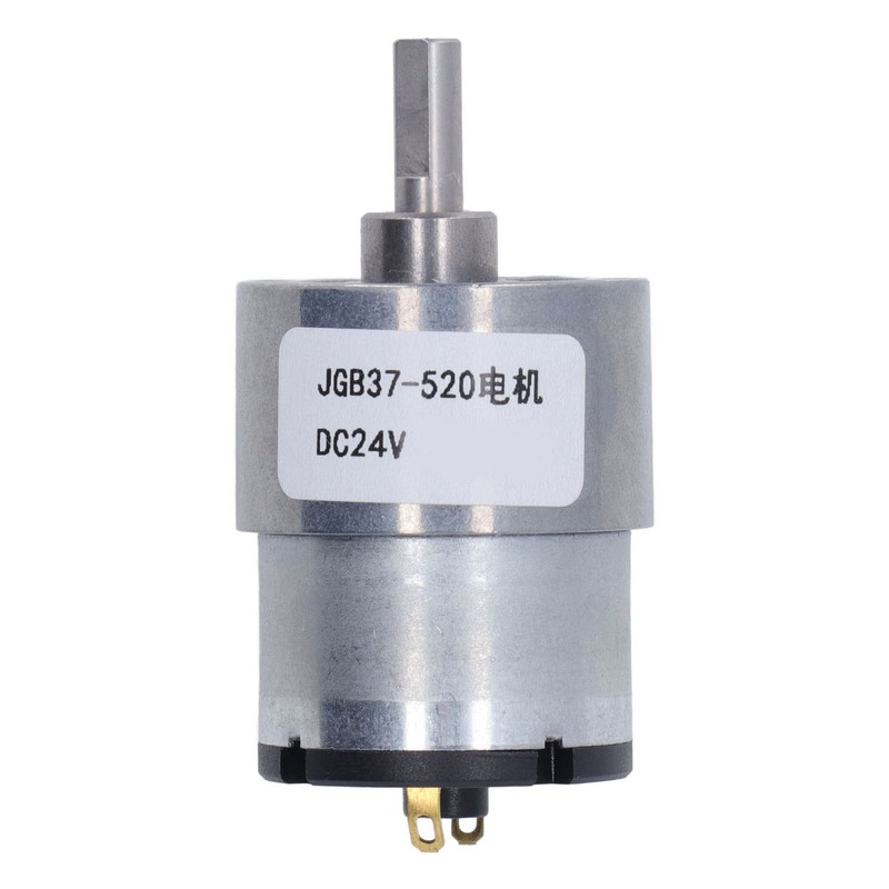 DC Gear Motor Aluminum Alloy Shell Rustproof Low Friction Brass