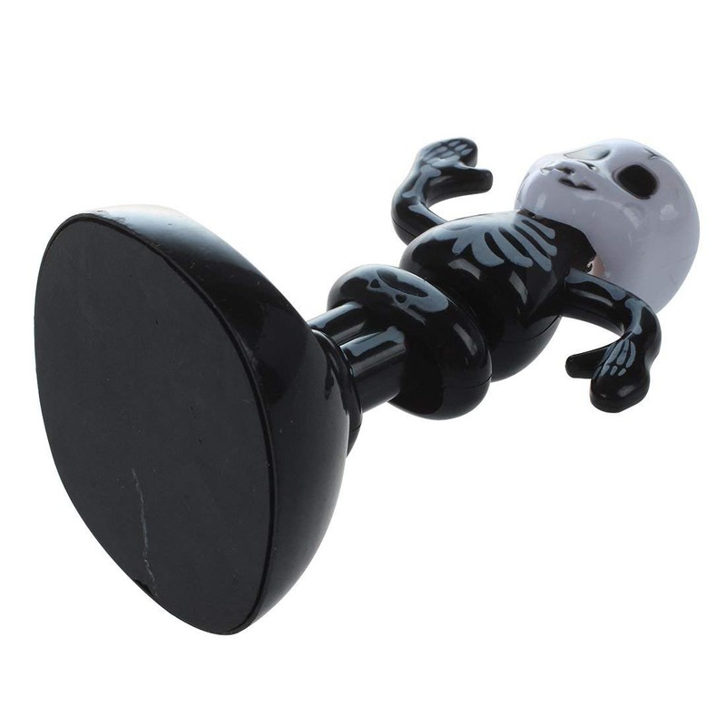 Solar Power Dancing Figure Gruesome Skeleton,Novelty Desk Car Toy Ornament