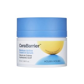 Holika Holika Cera Barrier Moisture Active Cream in Serum 50ml x 1 / 홀리카홀리카 세라베리어 모이스처 액티브 크림 인 세럼 50ml 1개