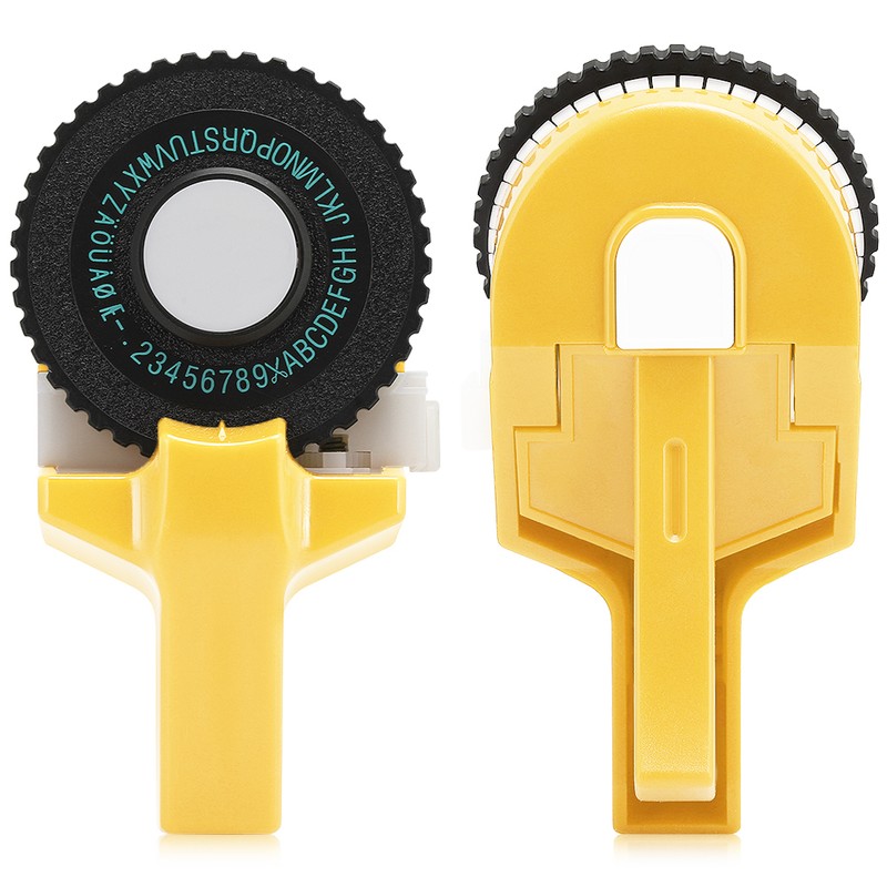 Mini Manual Tape Maker Decorative Coloured ABS 3D Embossing Tape