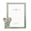 GIFTY GIFTY Modern Silver Thin Boarder Elephant Photo Frame /