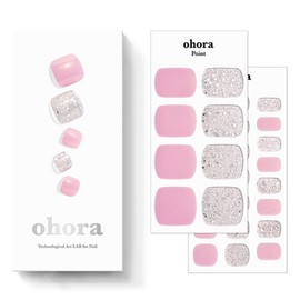Oh Hora P Love Sparkle Pedi Set, 1 Piece, Pink / 오호라 P 러브 스파클 페디 세트, 1개, 핑크