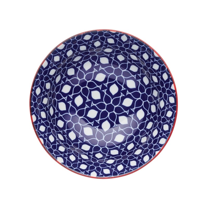 Kc Floral Geo Bowl 15.7cm