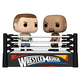 Funko Pop! Moment: WWE - John Cena Vs Rock - (2012) - Vinyl-Sammelfigur - Geschenkidee - Offizielle Handelswaren - Spielzeug Für Kinder und Erwachsene - Sports Fans - Modellfigur Für Sammler
