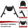 Worldmotop Detachable Backrest Sissy Bar compatible with Honda Fury VT1300CX