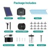 Biling 4W Solar Irrigation System for Garden, Digital Programmable Smart