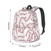 Jbofyee Backpack For Men Women, Baseball, One Size, Daypack Backpacks