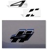 Reflective Concepts 4 Rhombi Emblem Overlay Decal Stickers for 2018-2024