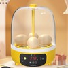 4 Eggs Incubator Temperature Humidity Control Visual Low Noise Energy