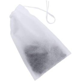 100 Pcs Disposable Empty Tea Bags with Drawstring,Tea Bags for Loose Leaf Tea,Non-woven Fabric Spice Filters Teabags,Tea Strainers and Filters (8x10cm)