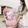 Baby Bouncer, Portable Baby Bouncer Seat for Babies 0-12 Months
