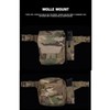 Tactical Fanny Pack Adapter Panel Waist Belt Extension Platform for
