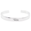 Mama Bear with One Cub Hand Stamped Cuff Bracelet New