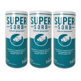 MUDHEN Super Sorb Instant Absorbent Clean Up Vomit 12 oz [Set of 3]