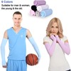 beister 6 Pairs of Sleeves Cooling Arm Warmers Cooling Arm