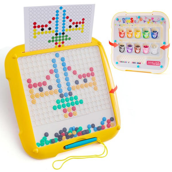 Wooden Teether 2 in 1 Educational Toys, Montessori Toys, Drawing