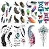 THE FANTASY Set031 Tattoo Sticker Wings Feather