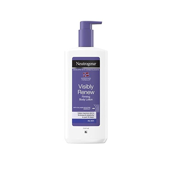 Neutrogena Visibly Renew Firming Body Lotion, Aloe Vera, 400ml