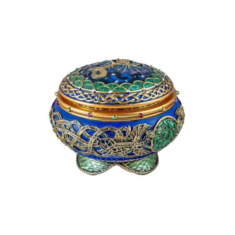 Dragon Hinged Musical Trinket Box by The San Francisco Music