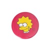 Small Planet Simpsons Lisa Simpson/Face Can Badge
