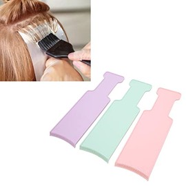 Herramientas para Resaltar el Cabello Tabla de Color de Tinte para el Cabello, 3 Colores Balayage Resaltado Paleta Tinte Lámina para Colorear Juego de Tabla de Balayage Tablero