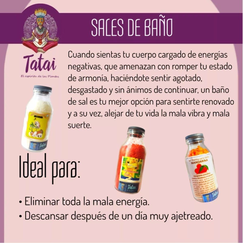Tatai Tienda Sales De Baño Esotéricas Tatai Varios Títulos 1