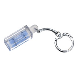Ebisu Keychain Level ED-KEYBL Bubble Tube Color: Blue