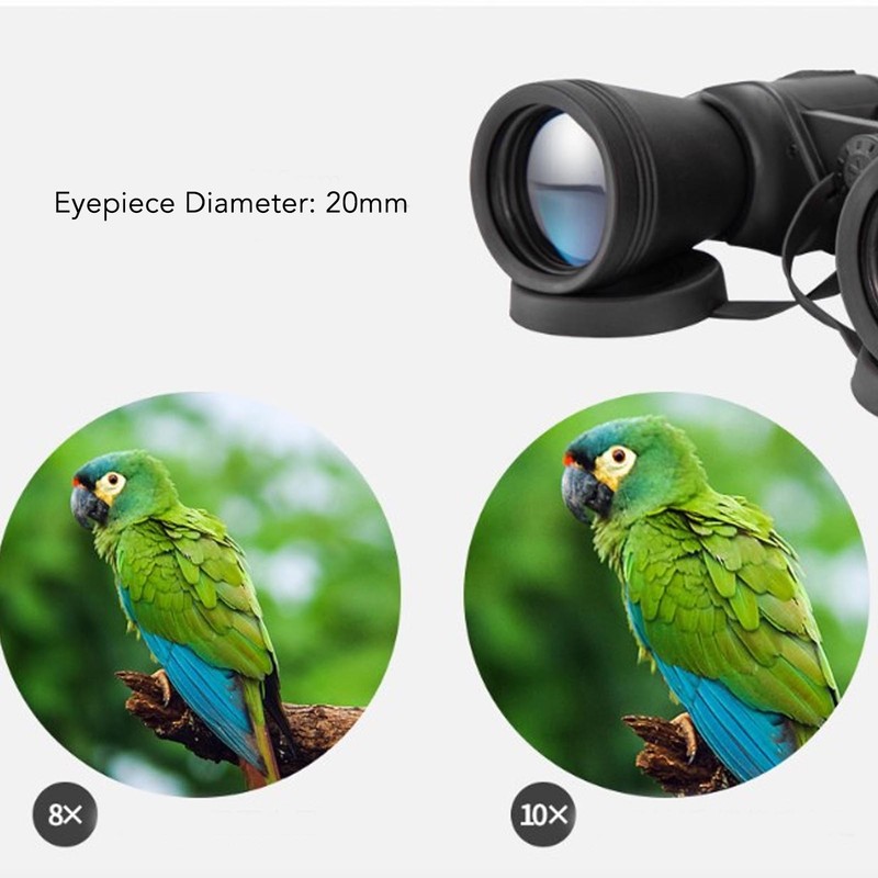 80X80 High Power Binoculars 10X HD FMC Multilayer Coated Optical
