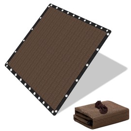 EMERIT 90% Shade Cloth Sun Shade Fabric Privacy Screen Shade Cover for Patio Garden Pergola Shade Cover Canopy with Gromments