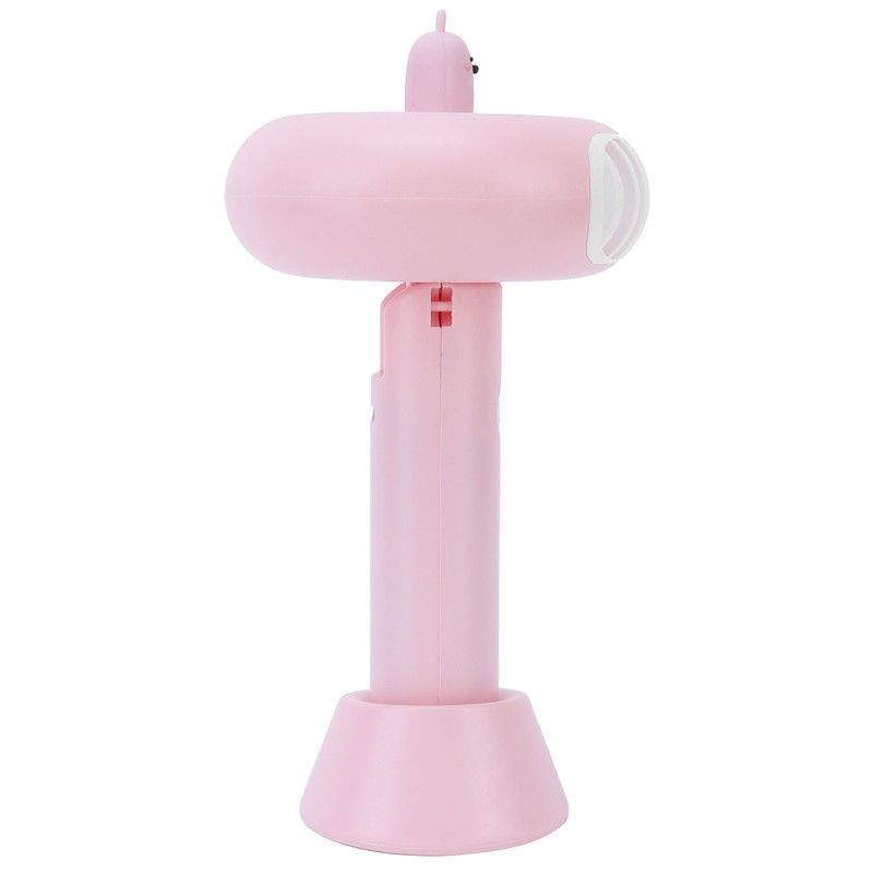 Pink USB Neck Fan Mini Portable Desktop Foldable Fan for