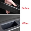 TLIFORT Armrest Container Door Handle Storage Organizer Box Tray for