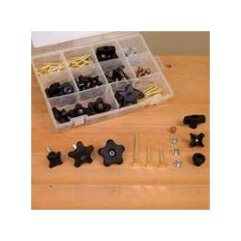 5/16" - 18 tpi Jig and Fixture Hardware Kit 129 PC Set By Peachtree Woodworking