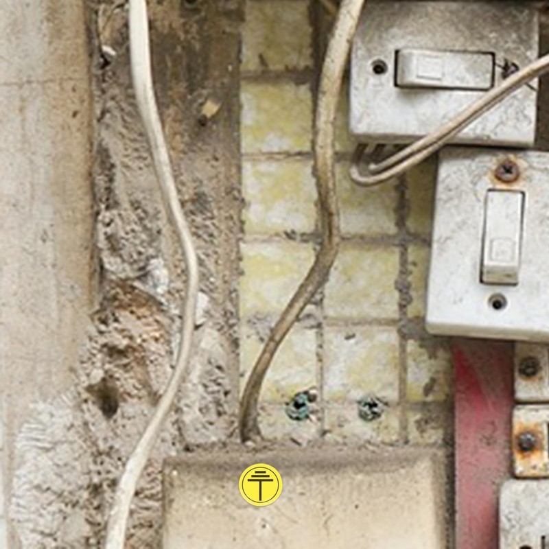 Gadpiparty Ground Symbol Stickers 400pcs Safety Protective Earth Protective Grounding