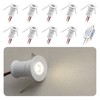 902 30°LED mini Spotlight,DC12V 1W,80Ra,75lm,Small Size,Embedded Installation,Suitable for Cabinet Lighting
