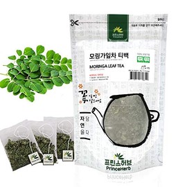 [Medicinal Korean Herb Tea] 100% Natural Moringa Leaves Tea (Moringa Leaves/모링가 잎 티백 차) 30g (15 teabags)