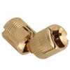 4PCS Barrel Hinges Hidden Furniture Hinge Brass Concealed Hinges for