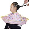 Beauty Gown Hair Cutting Cape Self-Cut Hair Cutting Cape White Design 2ea