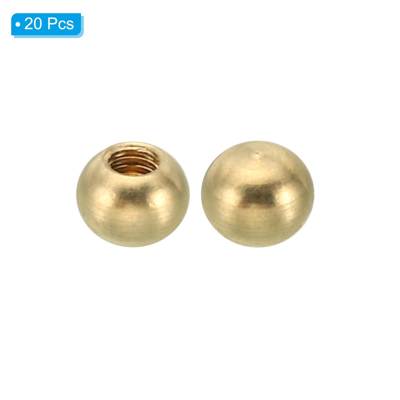 PATIKIL M3 x 0.5 Thread Cap Nuts Button 20 Pack