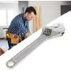 Mini Silver Open End Wrench, Steel 2.5inch Monkey Wrench, Adjustable