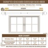 1 Inch Gold Curtain Rods for Windows 72 to 144