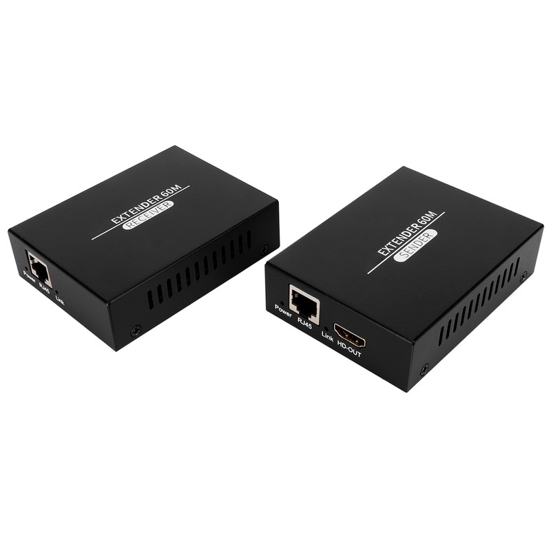 HD Multimedia Interface KVM Extender 197ft 1920x1080P 60Hz Remote Operation