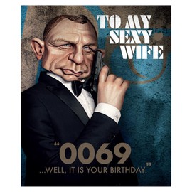 Spitting Image, Wife Birthday Card, Birthday Card Wife, Funny Birthday Card Wife