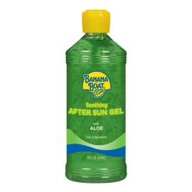 Gel Post Solar Banana Boat Con Aloe Vera 473ml - Humectante Refrescante Para Piel Irritada Por El Sol - Alivio De Ardor Y Resequedad - Hidratación Profunda post Playa Piscina o exposición al Sol