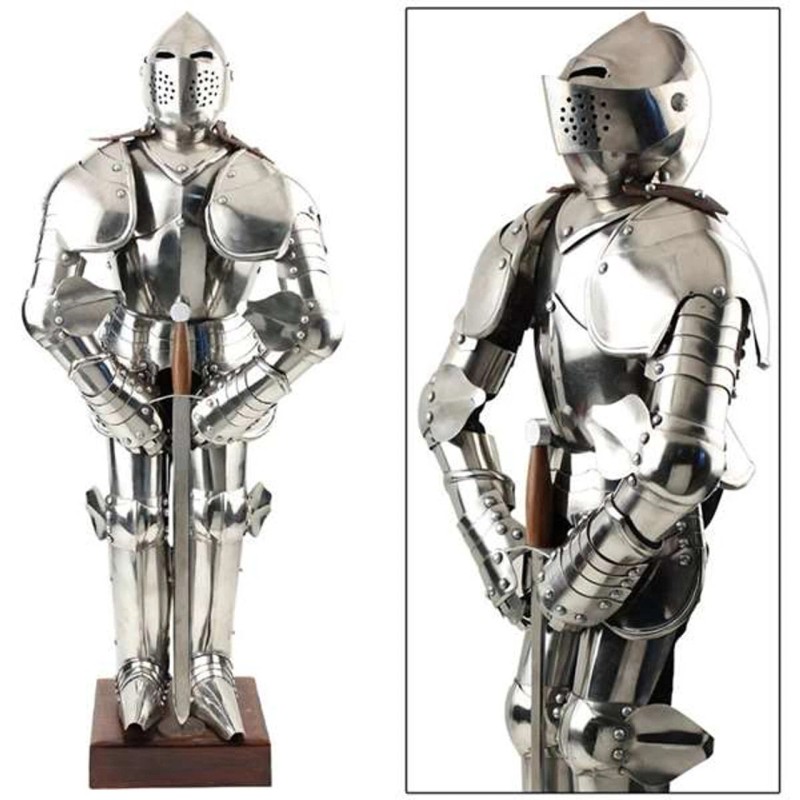 Armory Replicas Knight in Shining Armor Medieval Statue Collection -