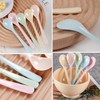 Pack of 8 Plastic Spoons, Spoons with Long Handle, Cute