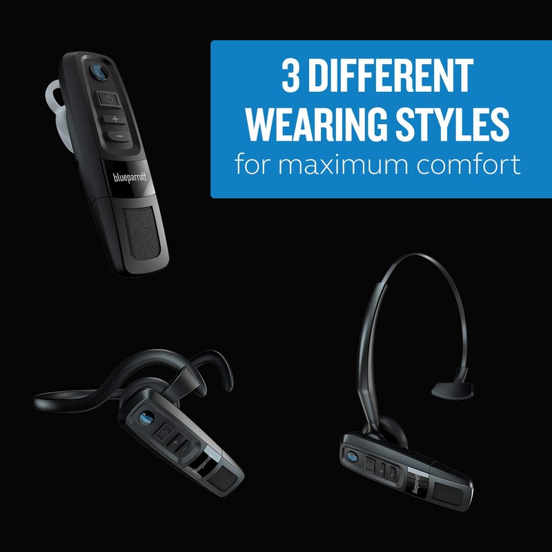 BlueParrott C300-XT Noise Canceling Bluetooth Headset – Hands-Free Wireless Headset,