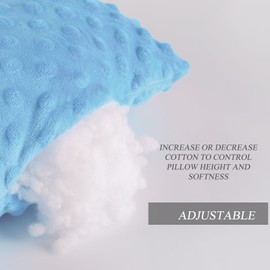 haianzle Small Pillow for Travel-Mini Travel Neck Pillows 11''*7''-Small Decorative Pillow-Tiny Pillows for Neck, Travel, Dogs, Cats