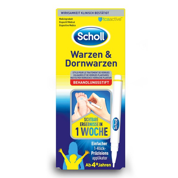Scholl Warts & Spinous Warts Treatment Pen, 2 g (Pack of 1)