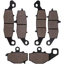Cnornus Bremsbeläge Vorne und Hinten für Kawasaki ER6N ER650 2006-2013 KLE650 Versys 650 2007-2013 Z750 S ZR 750 2005-2007 ER-6f EX650 2006-2011