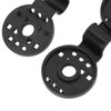 100pcs Shade Cloth Plastic Clips Round Fixing Clips for Greenhouse